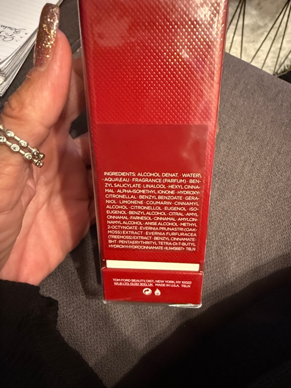 Tom Ford Lost Cherry Eau de Parfum - Deep Red Box. 50 ML - Picture 2 of 3